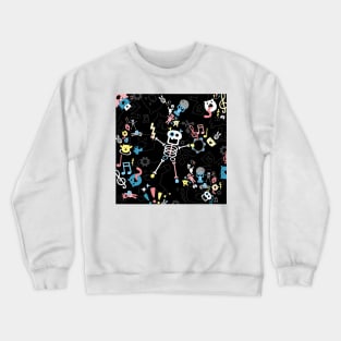 Misiomalpek Pattern Crewneck Sweatshirt